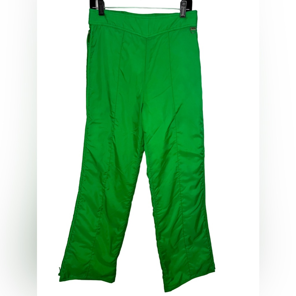 Vintage Women’s/Ladies Skyr Ski Pants Bright Green Size Large